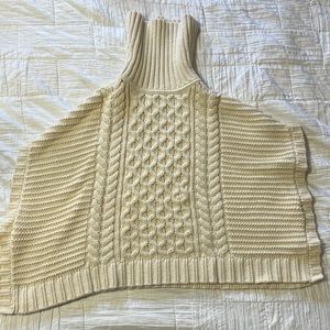 Oshkosh B’gosh Cable knit Turtleneck Poncho Sweater